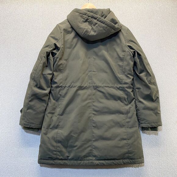 Michael Kors Quilted Lined Jacket Insulated Hooded Coat Women’s Medium - Picture 2 of 8